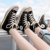 Er Converses official flagship store official website high and low fashion canvas shoes casual versatile wear-resistant womens shoes