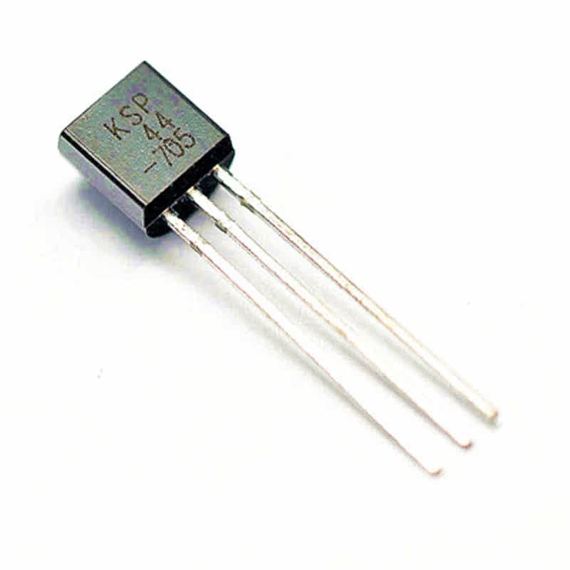 In-line triplet KSP44 400V 0.3A NPN small power transistor TO-92 (50)