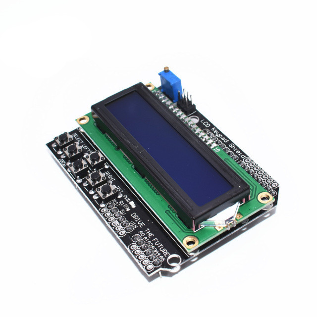 LCD1602 character LCD input and output expansion board LCD Keypad Shield