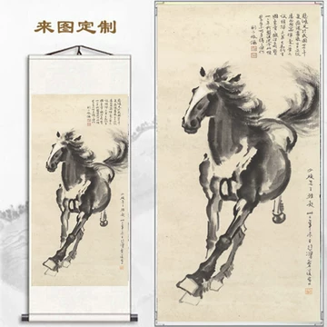 徐悲鸿奔马挂画-徐悲鸿奔马挂画促销价格、徐悲鸿奔马挂画品牌- 淘宝