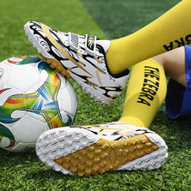 Childrens football shoes for men and womens broken tf Velcro boy primary school student Li Ning VIP joint ag special training shoes