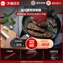 WOLL non-stick pan household wheat rice stone color frying pan German pot German imported frying pan non-stick pan