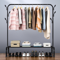 Coat rack Floor-standing Simple Modern Multifunctional Hole Folding Indoor Cloth Bar Bedroom Dormitory Hangers