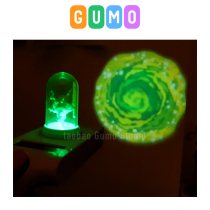 Rick and Morty Rick and Morty surrounding Portal Gun Portal Gun projection GUMO spot