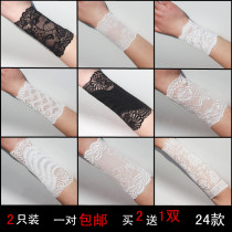 Original Summer Lace Wrist Brace Women Ultra-thin Summer Scar Cover Lace Wrist Cover Tattoo Wrist Brace Women Fashion
