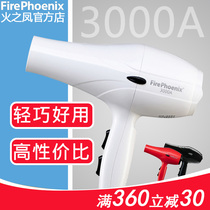 Fire Phoenix electric hair dryer 3000A special home barber shop hair salon high power 2000W lightweight air duct