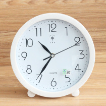 Polaris bedroom clock Desktop pedestal clock Desktop household sitting clock mute clock pendulum clock Living room simple and modern