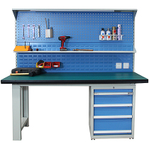 Heavy duty fitter workbench Maintenance table Repair table with lamp Anti-static welding table Inspection table Electrician table Training table