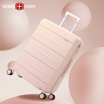 Swiss army knife new suitcase female small 20 inch Japanese Net red trolley case 24 inch boarding suitcase 26