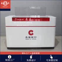 Paint Bank fill-in table Double-sided fill-in table Credit union hall fill-in table Fill-in table Bank office furniture