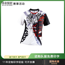 Short sleeve mens badminton uniform top womens quick-dry T-shirt table tennis tennis clothing custom printing group buy sportswear summer