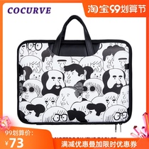 COCURVE original strange people computer bag 14 inch female portable for Apple Huawei Xiaomi Dell Lenovo