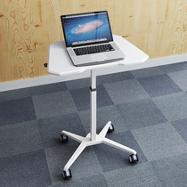 Mobile lectern Lectern Simple modern classroom Training conference Lectern table Standing lifting desk