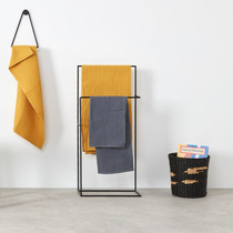 Nordic Stiletto-Free Floor Bathroom Hair Towel Rack Containing Shelve Toilet Bath Towels Rack Rag Hanger Hanger Hung Hanger