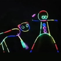 Night Light Fluorescent Bar Concert Styling Prop Shake Soundnet Red Fluorescent Stick Dance Disposable Luminous Childrens Toys