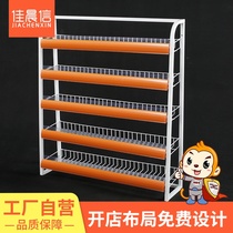 Cashier small shelf Drugstore mother and baby shop Store family planning rack Convenience store supermarket sugar rack counter bar rack