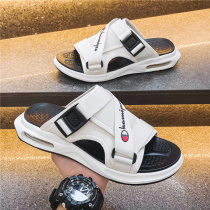 Slippers Male Tidal Outwear Summer Tennis Red Fashion Sports Non-slip Deodorant Air Cushion Sandals Men Outdoor Casual Cool Tug