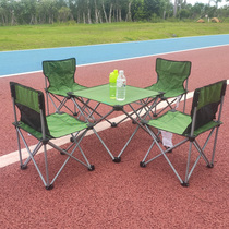 Step light outdoor folding tables and chairs Balcony Field portable suit cloth tables Picnic self-driving travel equipment Recliner tables and chairs