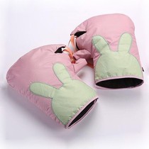 Electric car warm gloves winter scooter waterproof windproof thickened handlebar cover motorcycle handlebar cover cotton hand guard