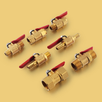 Thickened copper ball valve 2 points 1 4 1 points 1 8 3 points 3 8 double inner wire outer wire Pagoda ball valve Small valve switch