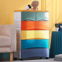 Also Meijia plastic drawer storage cabinet children locker baby wardrobe baby toy finishing storage box
