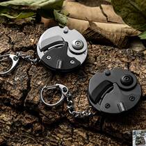 Can Dingchuan snail Shang Multifunction coin knife Knife Outdoor Mini Key Button Small Tool Open Bottle Trader Open Box Small Knife