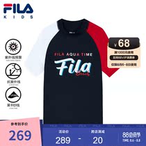 (anti-ultraviolet)FILA Fila childrens clothing boys sunscreen swimsuit summer new childrens boy split swimsuit