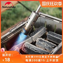 NH hustle outdoor barbecue portable camping home high temperature safety ignition gun head long spray gun igniter