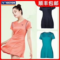 Quick-drying victor victory badminton suit womens dress Victor quick-drying sports skirt short skirt 6196