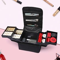 Hong Kong makeup case storage multi-layer large makeup bag portable nail embroidery beauty and makeup multi-function toolbox