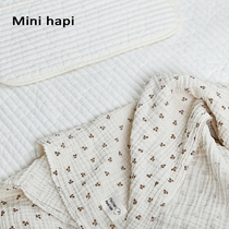 Mini hapi baby padding blanket palm cotton baby carpet freshly breathable blanket