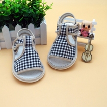  Melaleuca bottom cloth shoes Childrens handmade sandals Boys and girls baby slippers Infant hand-made bottom home