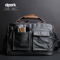 One-shoulder computer bag for Xiaomi Huawei Apple Dell ASUS 13 14 15 6 17 3 inch men 13 3 inch laptop laptop bag waterproof and shockproof 16 1 inch official document