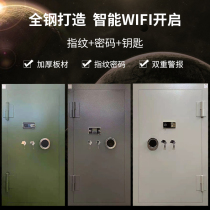 Customized household secret room networking stainless steel vault door gun bullets firearm room ammunition vault cabinet explosion-proof anti-theft door