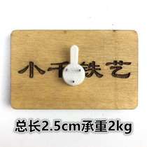Incarpable nail hanging picture wall Photo Frame Message Board blackboard wall Wall creative invisible nail adhesive hook