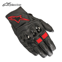 Italy a star alpinestars motorcycle gloves sheepskin touch screen leisure reflective sports Road short gloves