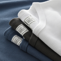 250g Huffg short sleeve t-shirt male summer tide loose round collar breathable pure color Heavy pound for undershirt half sleeve men