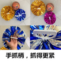 Hand grip cheerleading flower ball cheerleader hand flower square dance large aerobics dance color ball props cheerleading