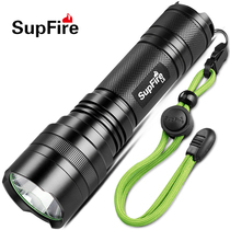 SupFire God fire L6 official flagship strong light flashlight super bright charging long-range durable light outdoor military