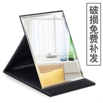 The table mirror is actually placed on the table the makeup mirror is placed on the dressing table the desktop makeup mirror is folded in the dormitory