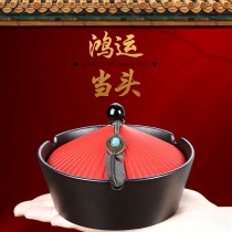 Yipin Hongyun official hat ashtray anti-soot with cover anti-fly ash Creative personality trend household light luxury