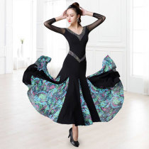 Dan Ballroom Dance Dress Modern Dance Dress New Dance Diamond Competition Dress Dress Modern Dress Dress