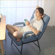 Computer chair Household comfortable sedentary gaming chair backrest chair Leisure office seat Reclining desk chair Sofa chair