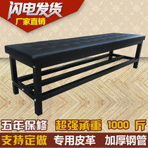 Long stool soft bag bathroom locker room bench dressing room bench dressing room changing stool rectangular rest stool sofa stool