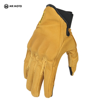 MR MOTO motorcycle gloves mens leather anti-fall motorcycle riding gloves retro motorcycle glove