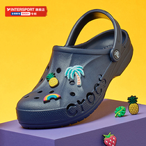 Crocs Carlochi hole shoes mens shoes womens shoes 2021 summer new sports sandals casual sandals 10126