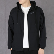 Nike Nike jacket mens 2021 summer new hooded quick-drying leisure sports jacket top CK1910