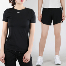 NIKE NIKE sports suit womens 2021 new sportswear fitness short sleeve T-shirt leggings casual