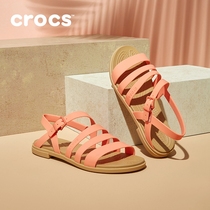 Crocs Crocs sandals womens shoes 2021 summer new outdoor beach shoes flat open toe sandals 206107