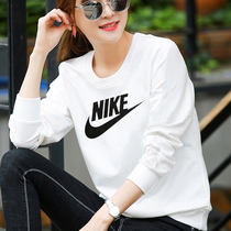 Nike Nike long sleeve T-shirt women 2021 Winter new sports top thin coat pullover BV6172